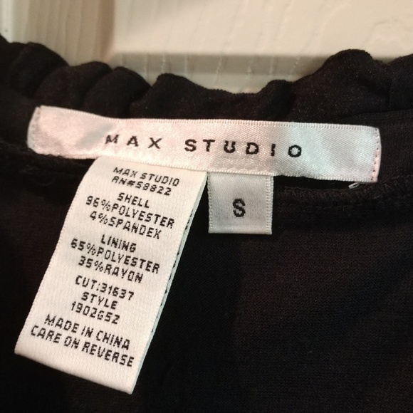 Max Studio Ruffle LBD - Picture 6 of 6